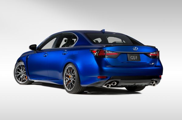 2016 - Lexus GS F Rear View