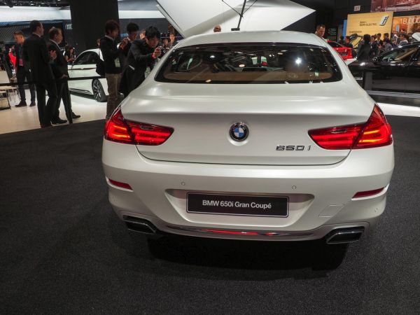 2015 - BMW 650i Coupe Rear View