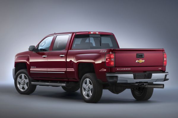 2015 - Chevrolet Silverado  Rear View