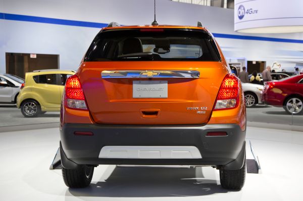 Rear View of 2016 - Chevrolet Trax