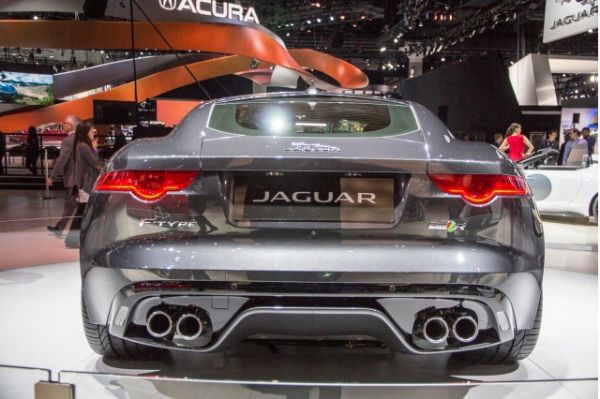 Rear View of 2016 - Jaguar F-TYPE R