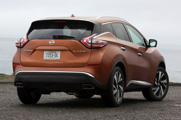 Rear View of 2015 - Nissan Murano