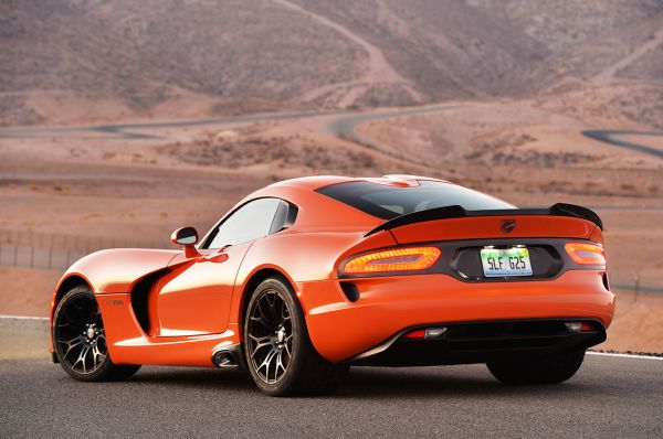 Rear View of 2015 - Dodge Viper