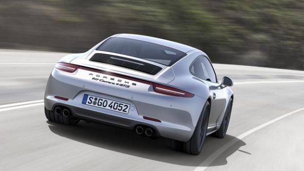 Rear View of 2015 - Porsche 911 GTS