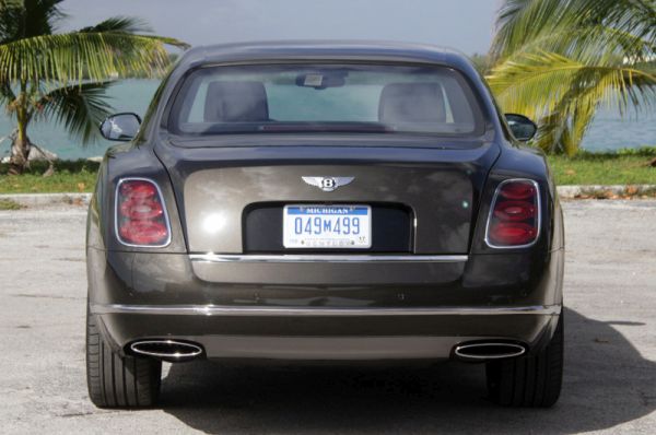 Rear View of 2016 Bentley - Mulsanne