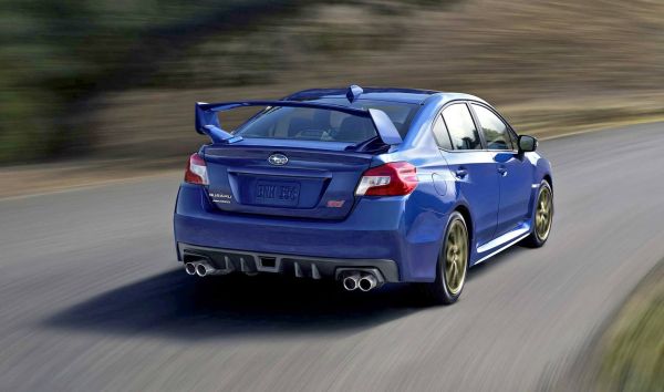 Subaru WRX STI 2015 - Rear View