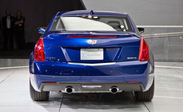 Rear View of 2015 Cadillac - ATS Coupe