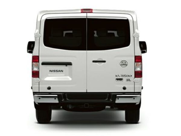 Rear View of Nissan NV Passenger - 2015