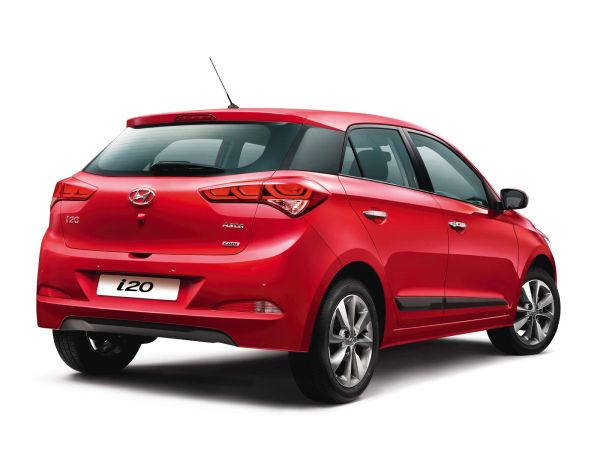 Rear View of 2016 - Hyundai i20