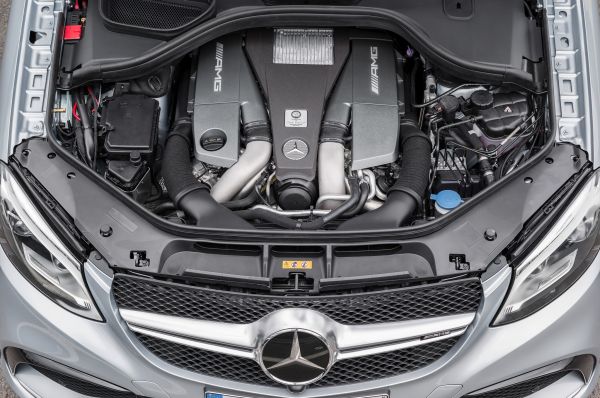 2016 Mercedes-Benz GLE63 AMG Coupe Engine