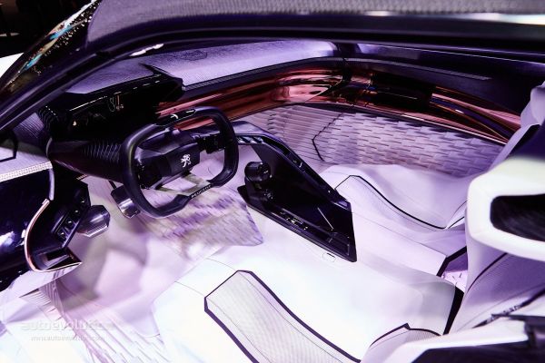 Peugeot Fractal concept - Interior