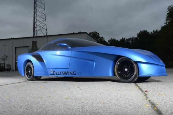 DeltaWing GT Road Car Concept - Side View