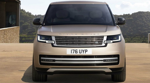 New 2023 Range Rover SUV front view