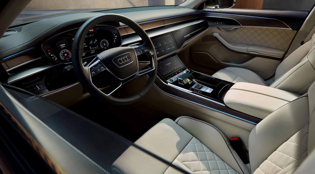 New 2022 Audi A8L Horch interior view