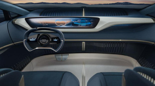 Buick GL8 Flagship concept Interior view front panel