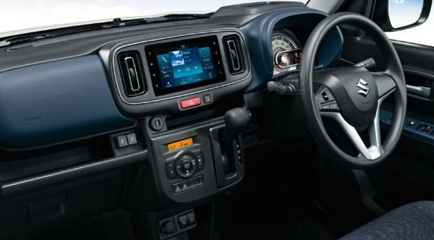 New 2022 Suzuki Alto front panel inside view