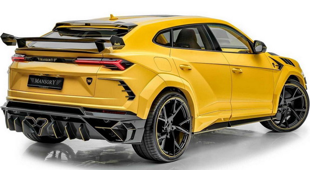 Mansory Venatus Lamborghini Urus rear side view