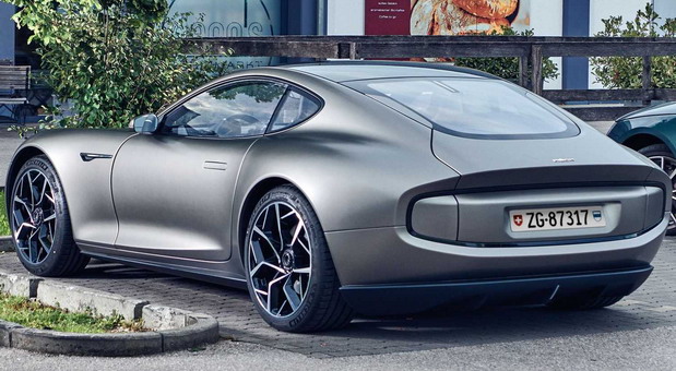 2024 Piech GT Electric Sports Coupe side rear view