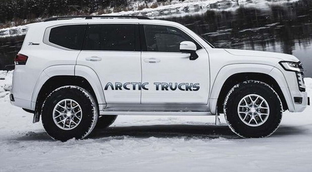 2022 Toyota Land Cruiser by Arctic Trucks side view