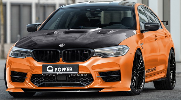 G-Power G5M Hurricane RR modified BMW M5 (F90) front view