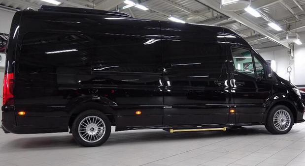 New 2022 Klassen Mercedes Sprinter VIP VAN side view