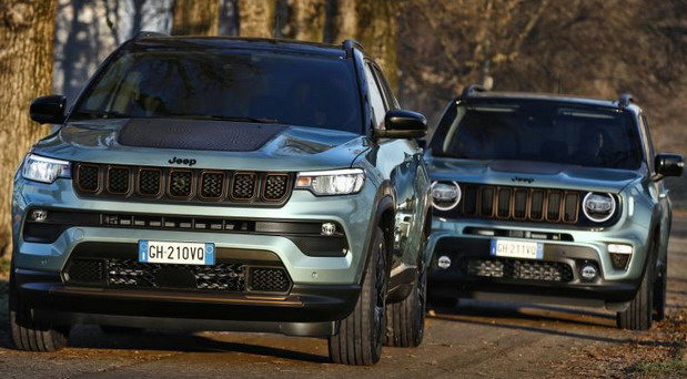 Jeep Renegade and Compass e-Hybrid