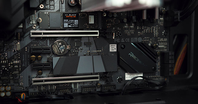 AMD Gaming PC motherboard 