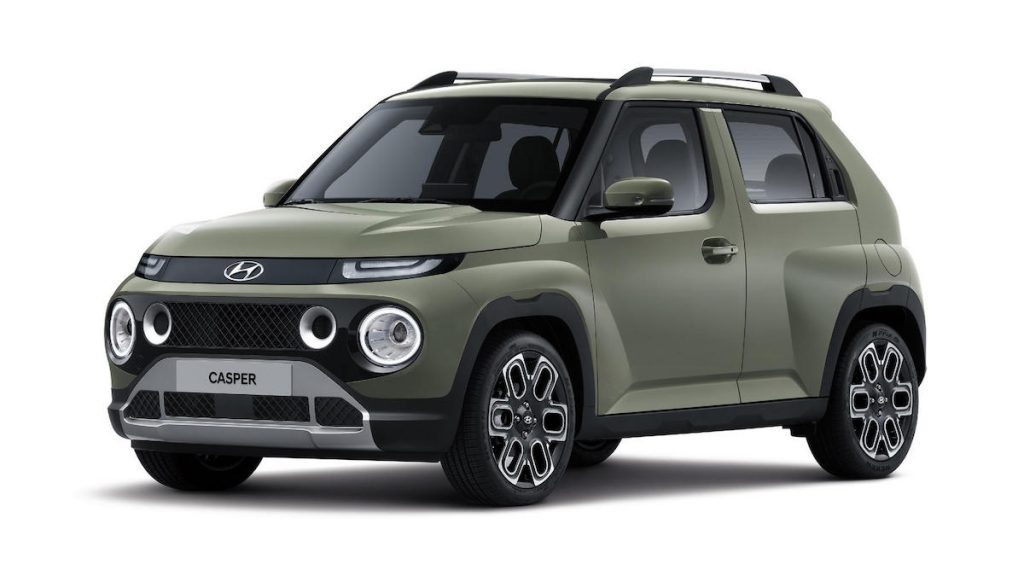 2022 Hyundai Casper SUV front side view