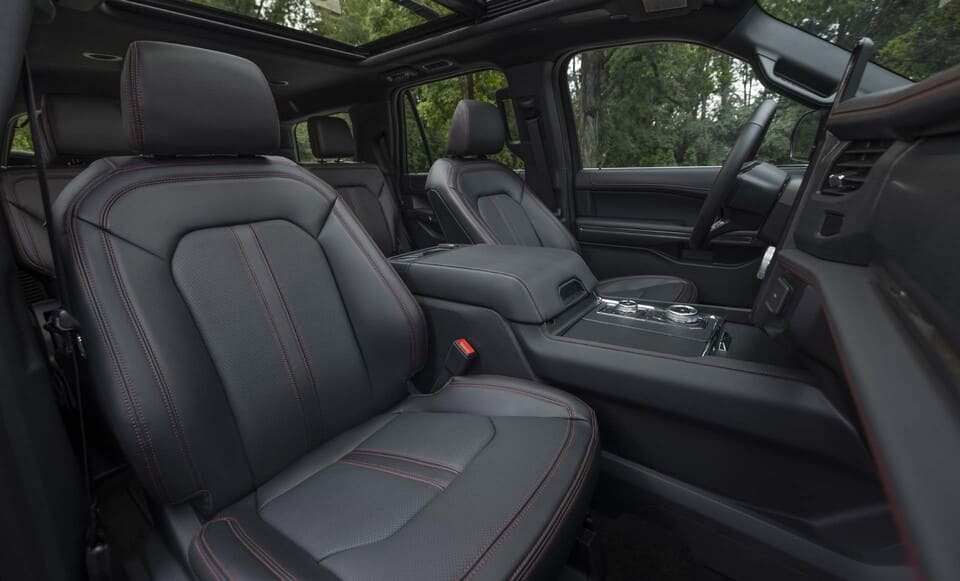 2022 Ford Expedition Timberline inside view seats