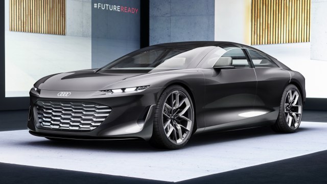 2024 Audi Grandsphere A8 Concept front side view