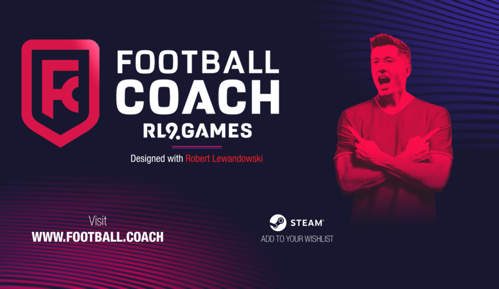 Football Coach Game by Robert Lewandowski poster