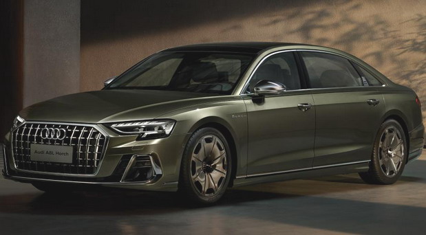 New 2022 Audi A8L Horch front side view