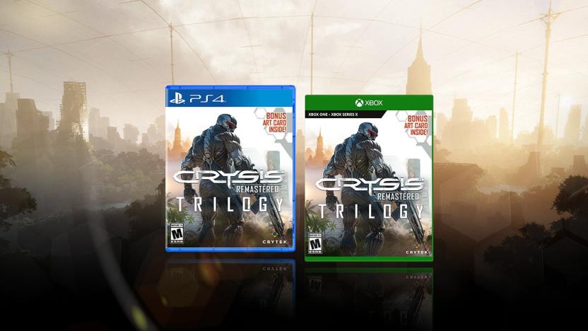 Crysis Remastered Trilogy for PS4 and XBOX