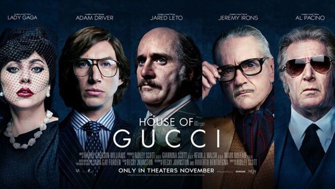 HOUSE OF GUCCI movie poster