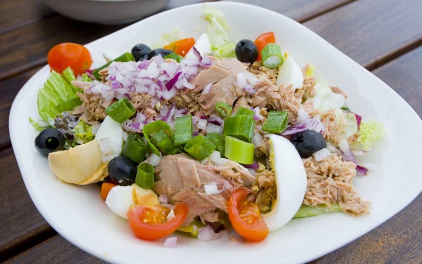 Healthy tuna or chicken salad