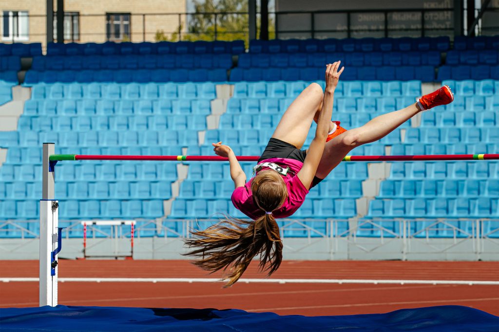 High jump technique