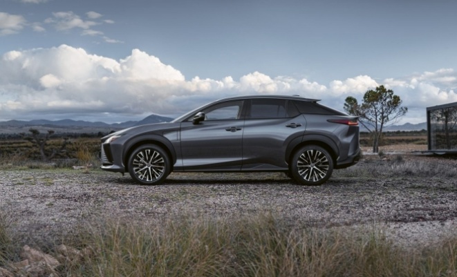 Lexus has finally introduced the long-announced electric SUV RZ 450e