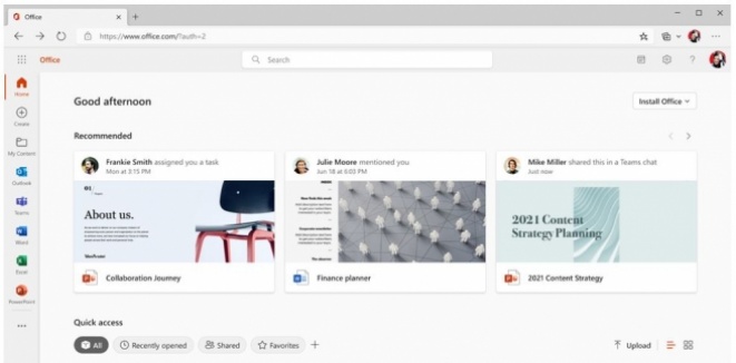 The redesigned Office user experience is now active for business users and schools, here's what's new