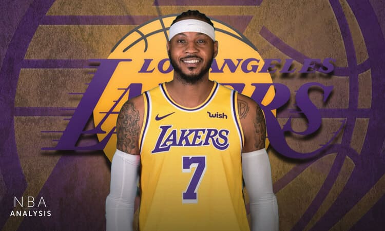 Carmelo Anthony Los Angeles Lakers NBA player