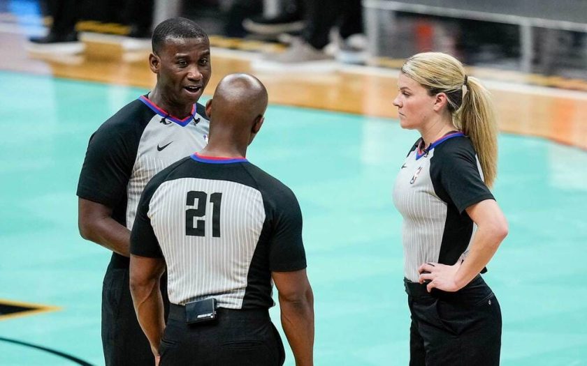 how much do referees get paid in the nba, three referees talking