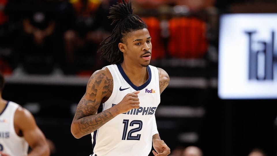 ja morant memphis grizzlies NBA point guard