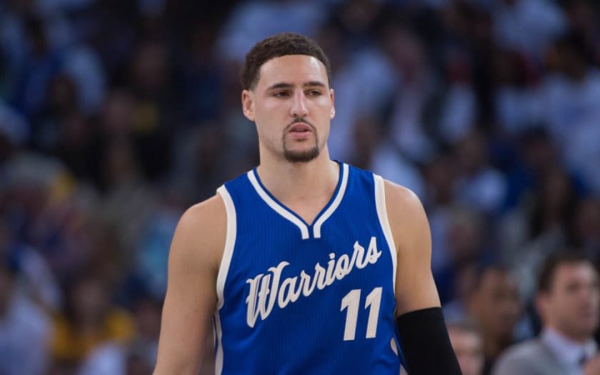 klay thompson golden state warriors NBA player