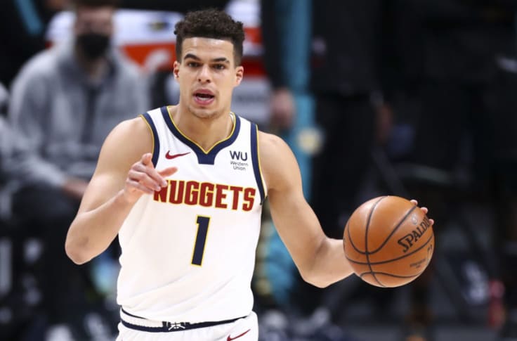 Power forward michael porter jr denver nuggets nba player