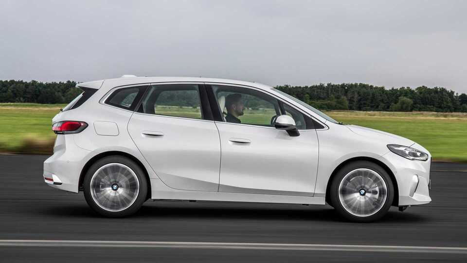 New 2022 BMW 2 Series Active Tourer side view