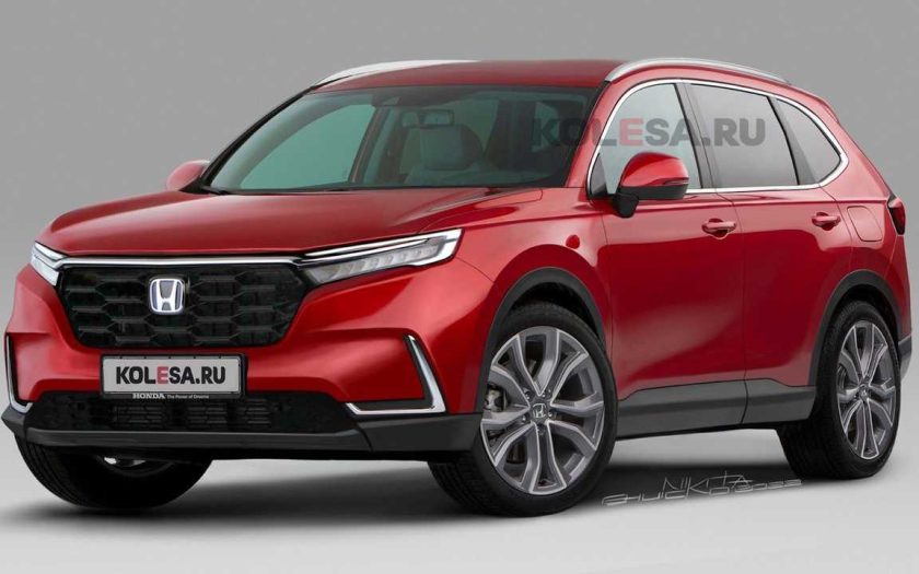 2023 Honda CR V Rendered by kolesa