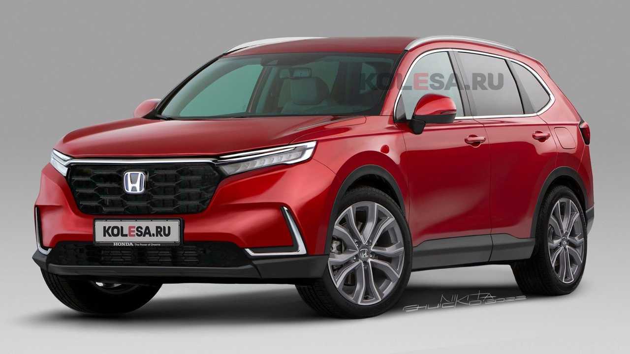 2023 Honda CR V Rendered by kolesa